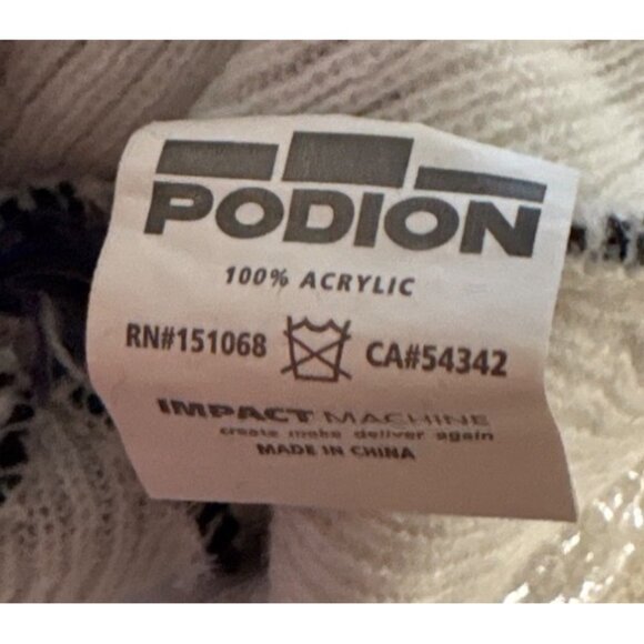 Saints Beanie Hat Toque Bud Light NFL Official Podion Acrylic Winter Cap - Picture 4 of 5